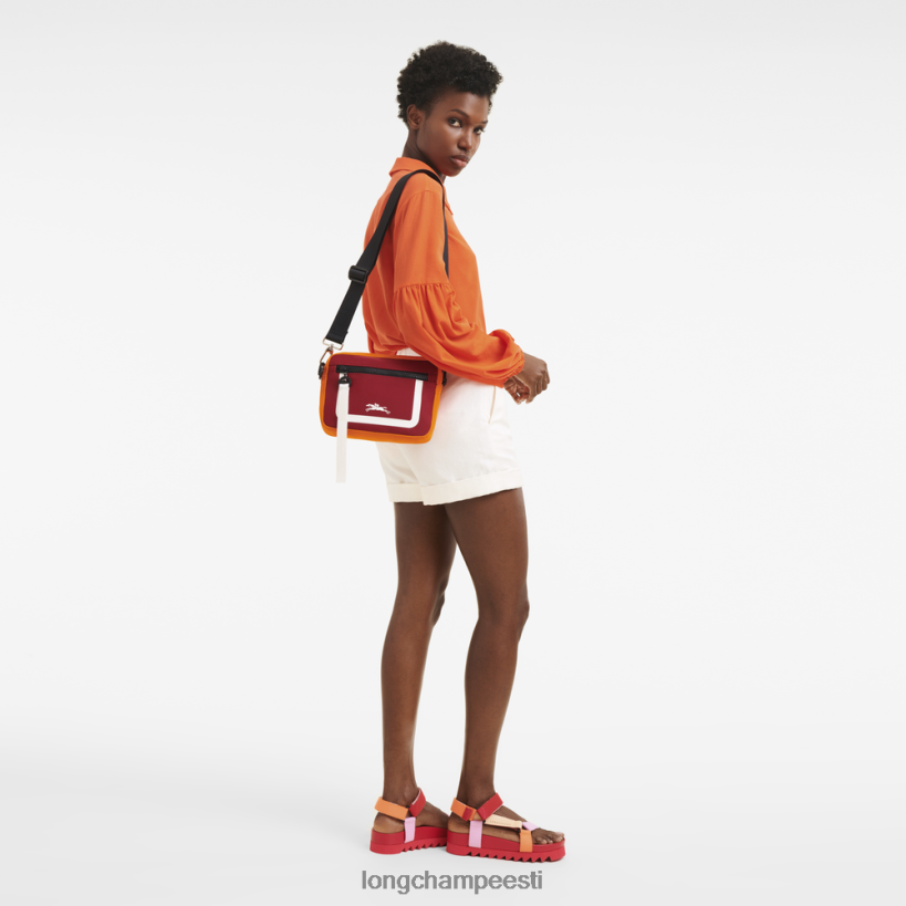 kotid oranž/burgundia PD2Z8Z335 le pliage collection kaamerakott mehed Longchamp