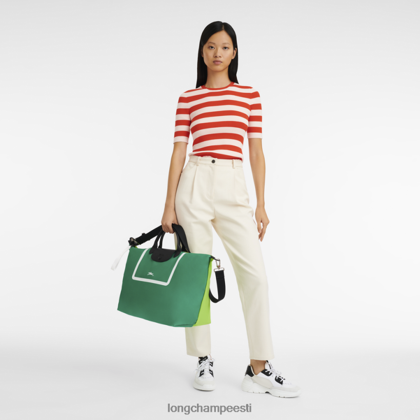 kotid muru/roheline tuli PD2Z8Z777 le pliage collection reisikott mehed Longchamp