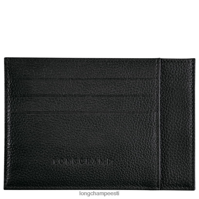 nahktooted must PD2Z8Z650 le foulonne kaardi hoidja mehed Longchamp