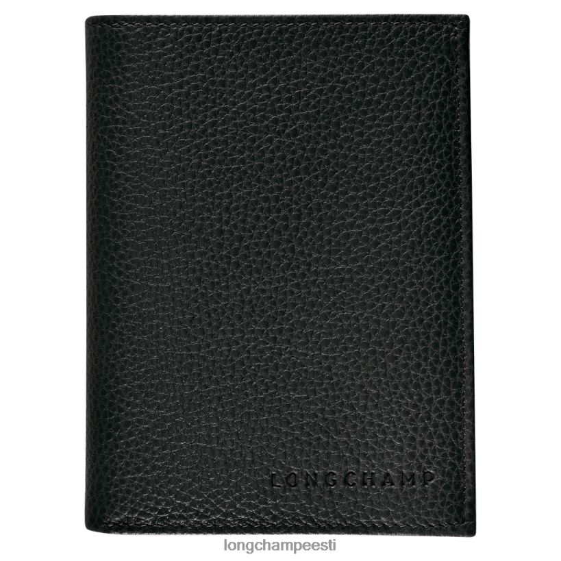 nahktooted must PD2Z8Z630 le foulonne rahakott mehed Longchamp