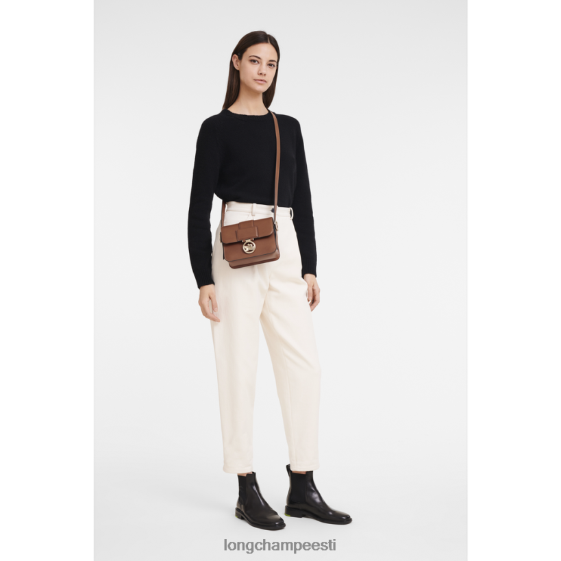 kotid konjak PD2Z8Z230 box-trat crossbody kott naised Longchamp