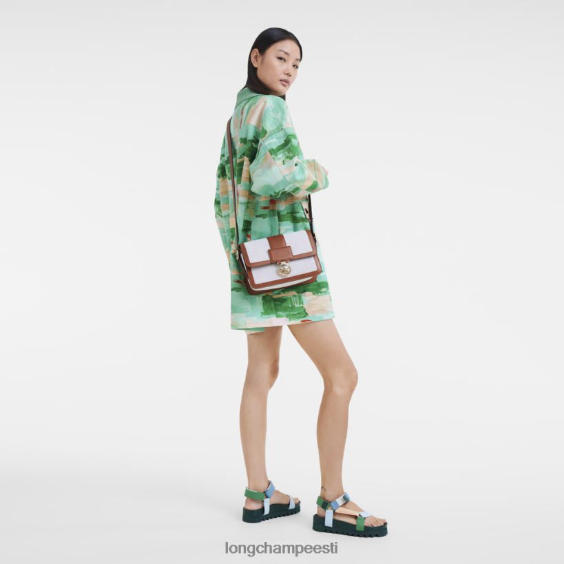 kotid konjak PD2Z8Z244 box-trat crossbody kott naised Longchamp