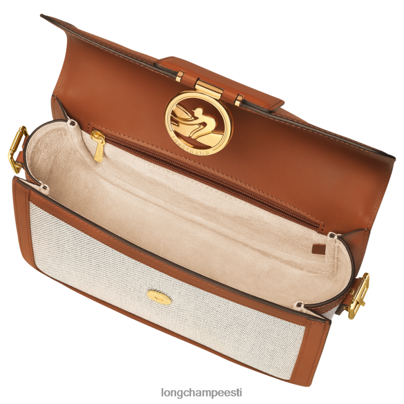 kotid konjak PD2Z8Z244 box-trat crossbody kott naised Longchamp