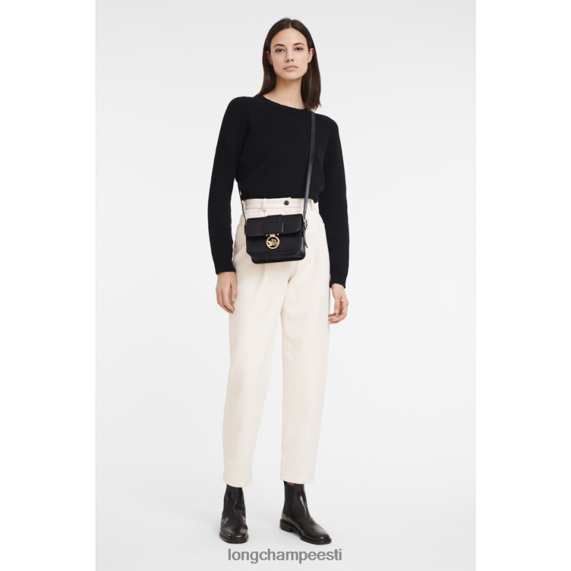 kotid must PD2Z8Z228 box-trat crossbody kott naised Longchamp