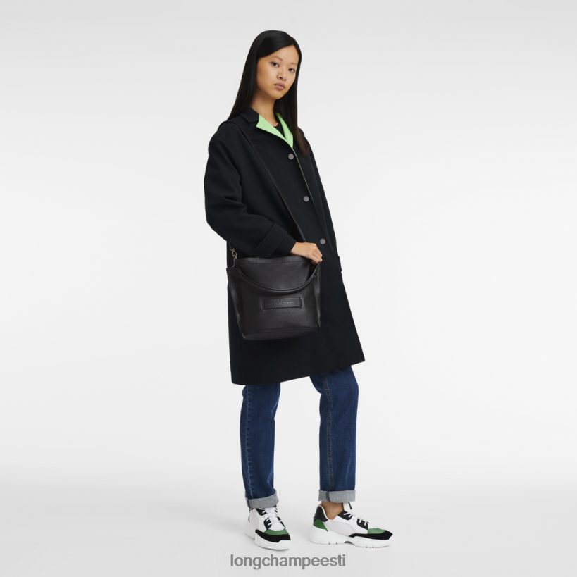 kotid must PD2Z8Z312 3D crossbody kott naised Longchamp