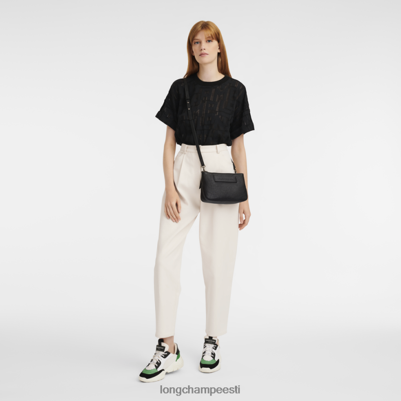 kotid must PD2Z8Z317 3D crossbody kott naised Longchamp