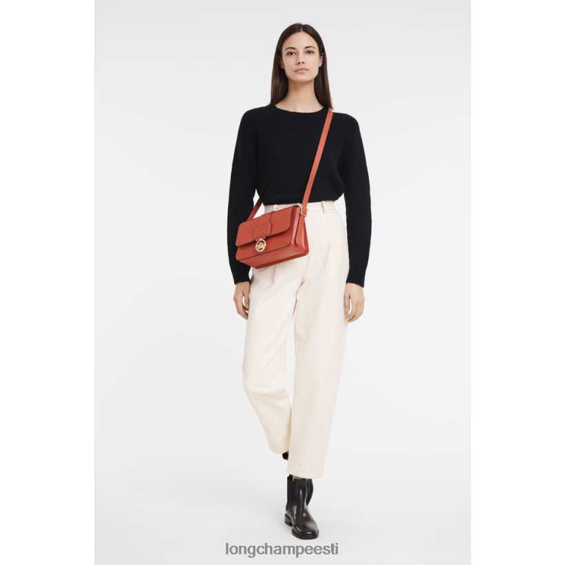 kotid oranž PD2Z8Z232 box-trat crossbody kott naised Longchamp