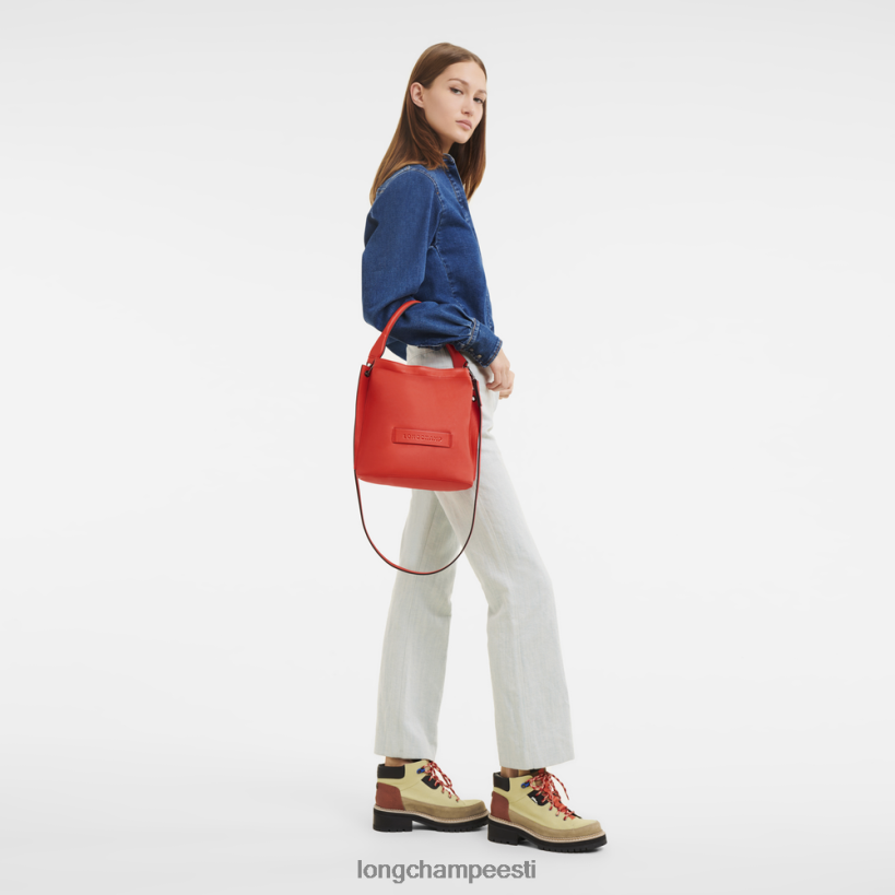 kotid oranž PD2Z8Z315 3D crossbody kott naised Longchamp
