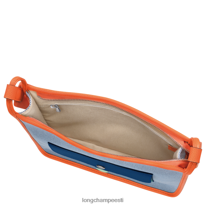 kotid sinine/oranž PD2Z8Z260 le foulonne lukuga crossbody kott naised Longchamp