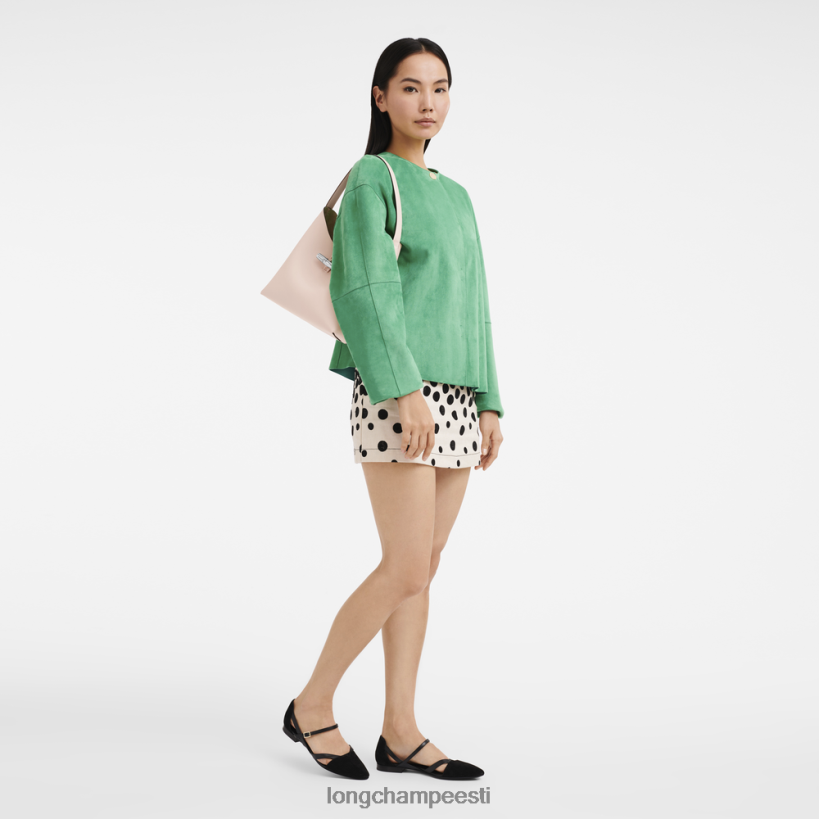 kotid kahvaturoosa PD2Z8Z367 roseau hulkur kott naised Longchamp