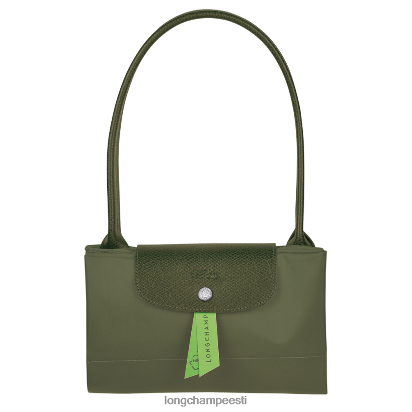 kotid metsa PD2Z8Z403 le pliage roheline kandekott naised Longchamp
