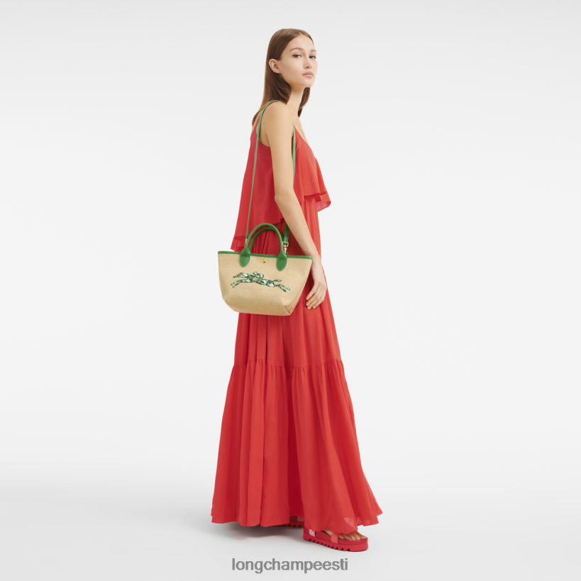 kotid roheline PD2Z8Z61 le panier pliage korvikott naised Longchamp