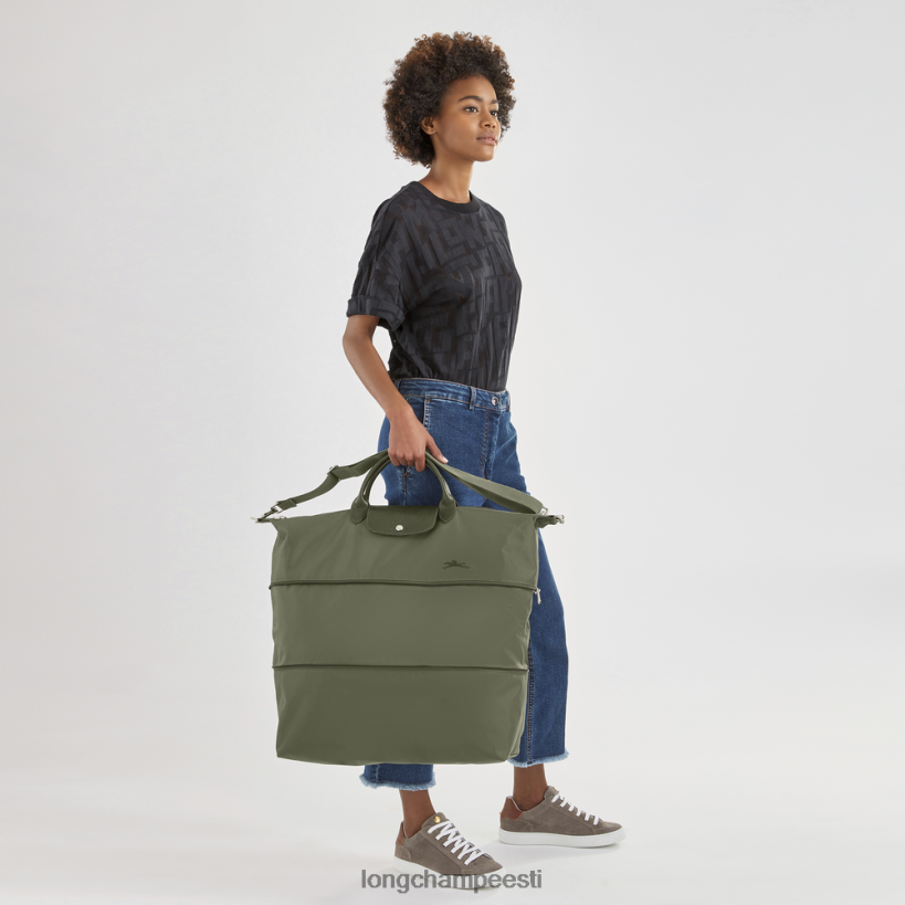 kotid metsa PD2Z8Z801 le pliage roheline reisikott laiendatav naised Longchamp