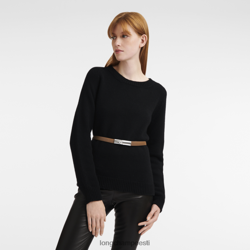 tarvikud loomulik PD2Z8Z910 roseau vöö naised Longchamp