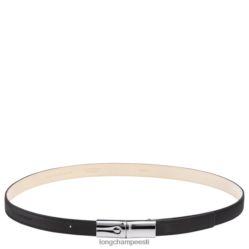 tarvikud must PD2Z8Z909 roseau vöö naised Longchamp