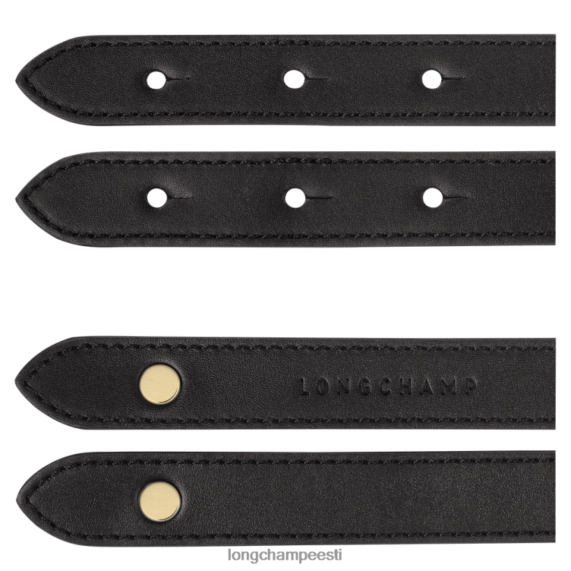 tarvikud must PD2Z8Z945 kast-traavi vöö naised Longchamp