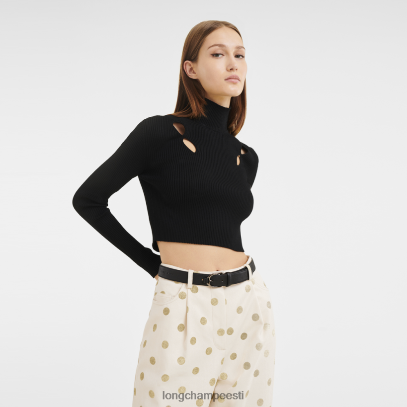 tarvikud must PD2Z8Z949 3d vöö naised Longchamp