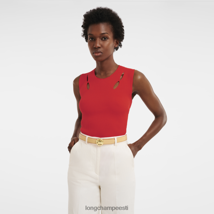 tarvikud taimne/must PD2Z8Z939 kast-traavi vöö naised Longchamp