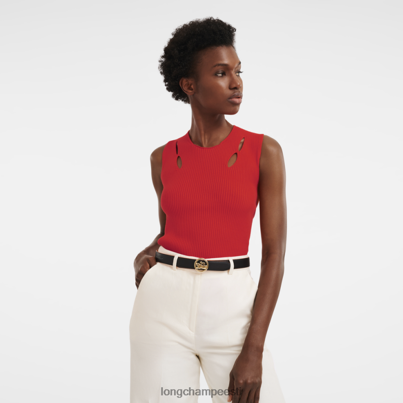 tarvikud taimne/must PD2Z8Z939 kast-traavi vöö naised Longchamp