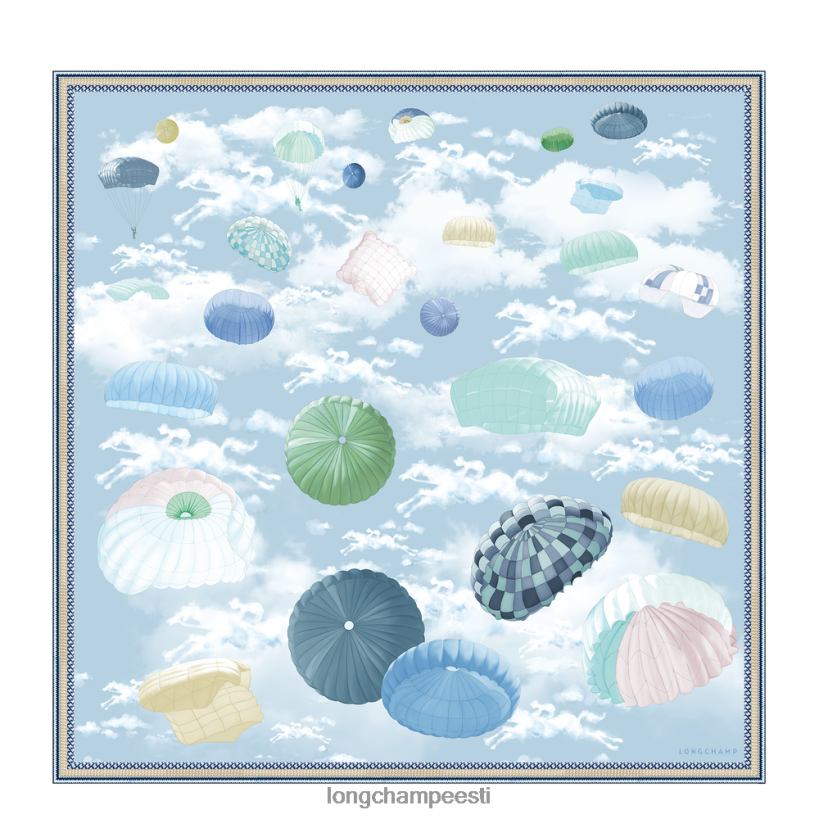 tarvikud kiltkivi PD2Z8Z1054 kevad/suvi 2023 kollektsiooni siidisall 90 naised Longchamp