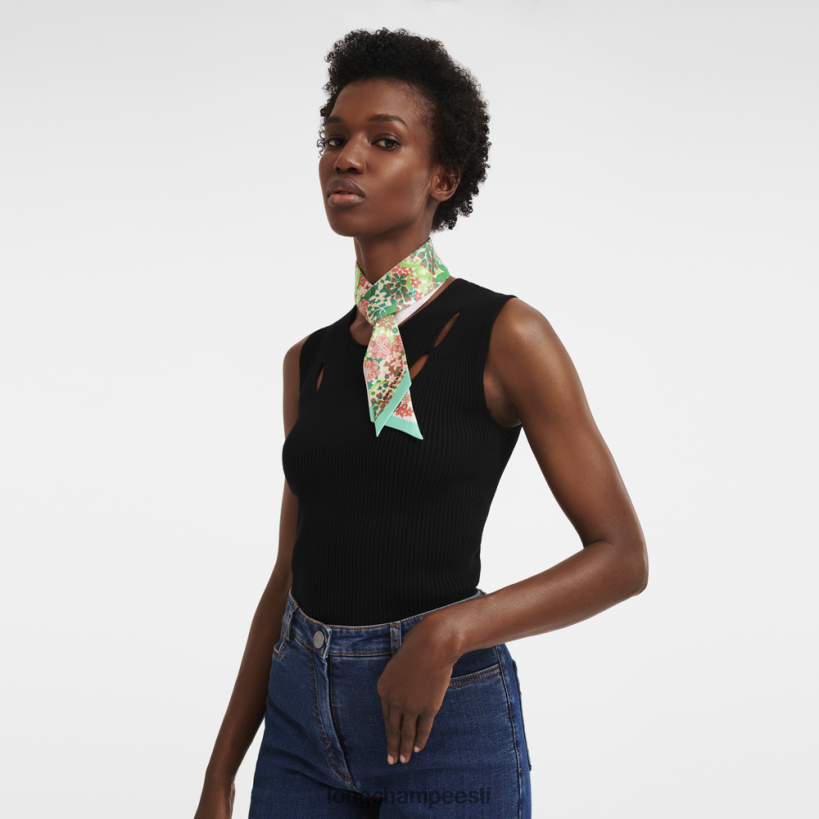 tarvikud türkiissinine PD2Z8Z1022 2023. aasta kevad/suvi kollektsiooni bandeau naised Longchamp