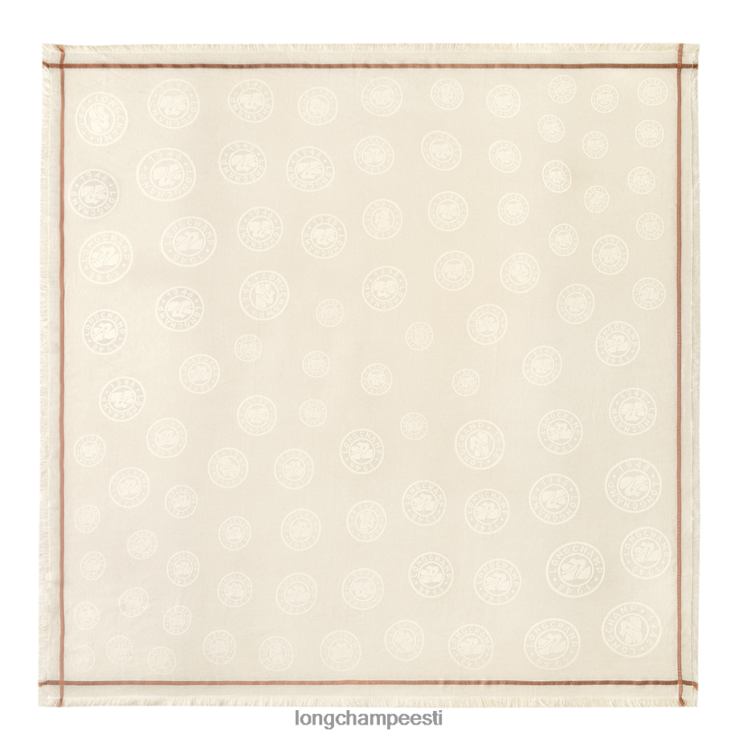 tarvikud elevandiluust PD2Z8Z976 kevad/suvi 2023 kollektsiooni sall naised Longchamp