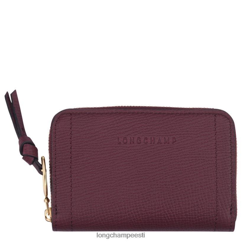 nahktooted Burgundia PD2Z8Z537 postkasti mündikott naised Longchamp