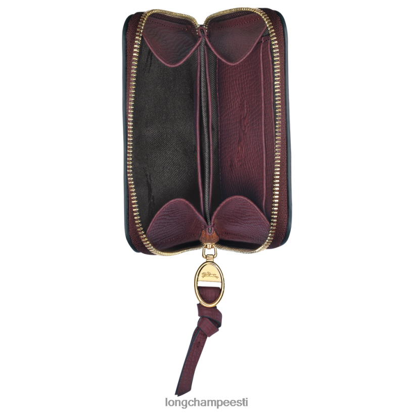 nahktooted Burgundia PD2Z8Z537 postkasti mündikott naised Longchamp