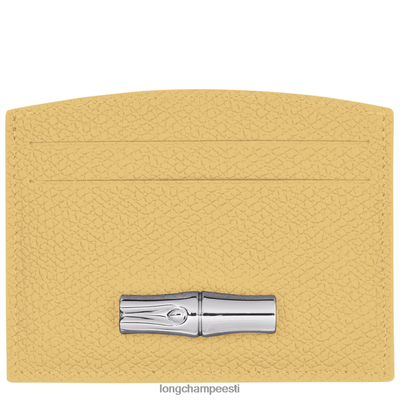 nahktooted mais PD2Z8Z638 roseau kaardihoidja naised Longchamp