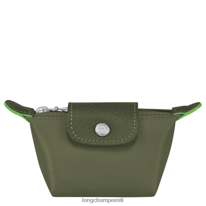 nahktooted metsa PD2Z8Z507 le pliage green coin rahakott naised Longchamp
