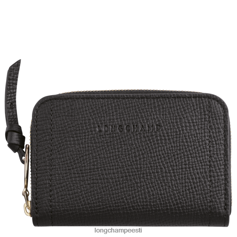 nahktooted must PD2Z8Z536 postkasti mündikott naised Longchamp