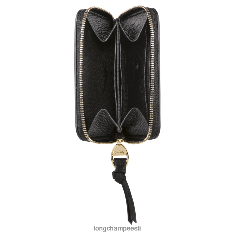nahktooted must PD2Z8Z536 postkasti mündikott naised Longchamp