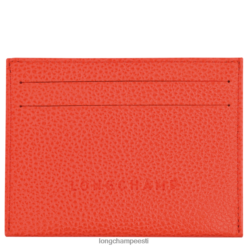 nahktooted oranž PD2Z8Z644 le foulonne kaardi omanik naised Longchamp