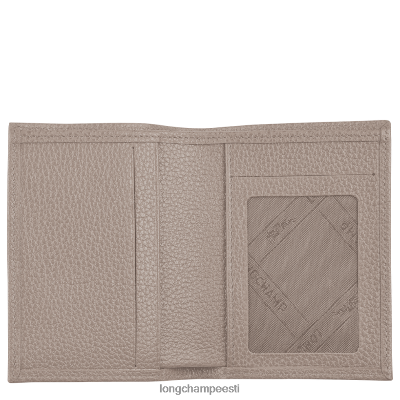 nahktooted turteltuvi PD2Z8Z660 le foulonne kaardi hoidja naised Longchamp