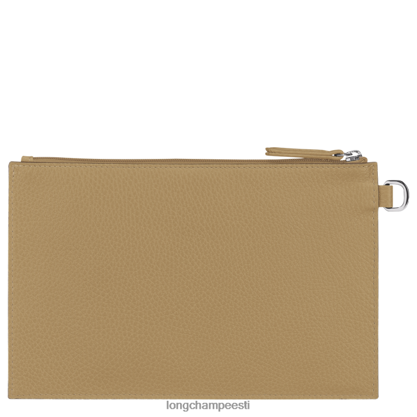 nahktooted beež PD2Z8Z691 roseau hädavajalik kott naised Longchamp