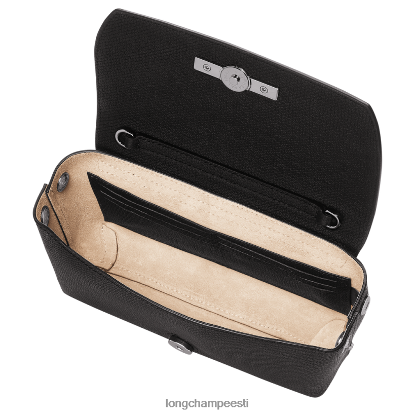 nahktooted must PD2Z8Z250 roseau sidur naised Longchamp