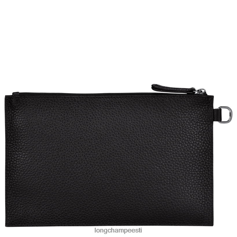 nahktooted must PD2Z8Z690 roseau hädavajalik kott naised Longchamp