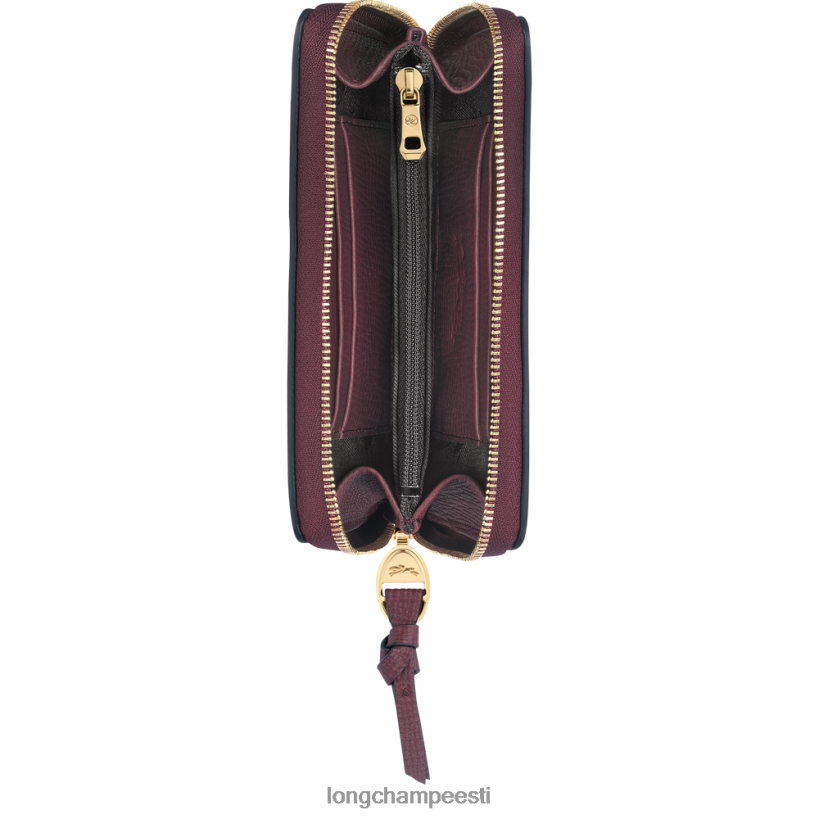 nahktooted Burgundia PD2Z8Z614 postkasti rahakott naised Longchamp