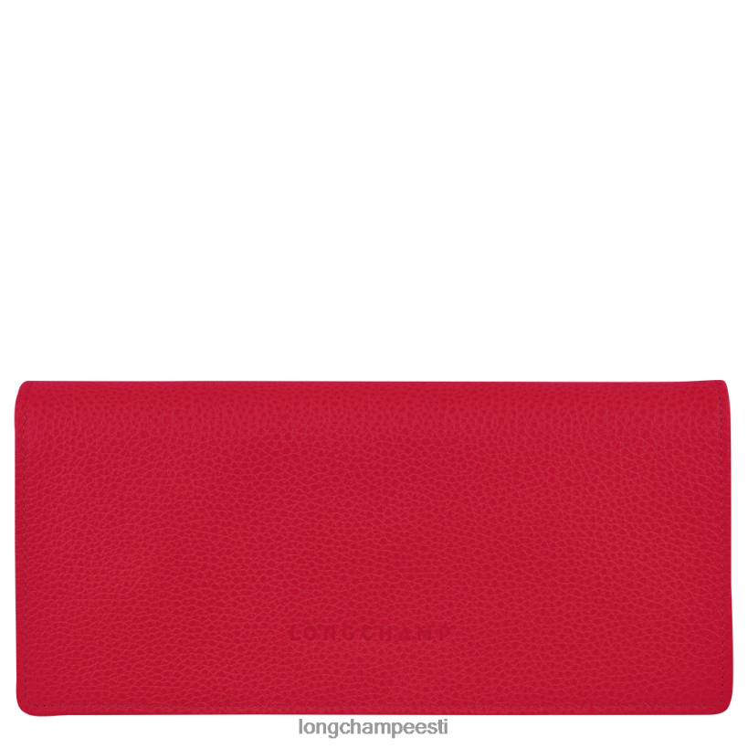 nahktooted armastus PD2Z8Z611 le foulonne kontinentaalne rahakott naised Longchamp