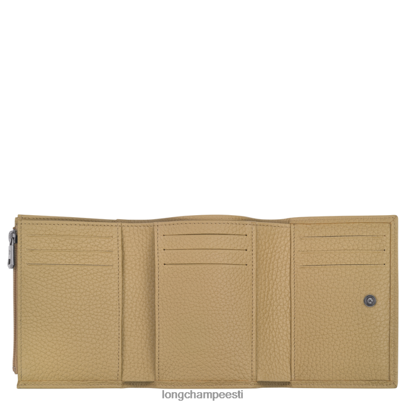 nahktooted beež PD2Z8Z572 roseau hädavajalik rahakott naised Longchamp