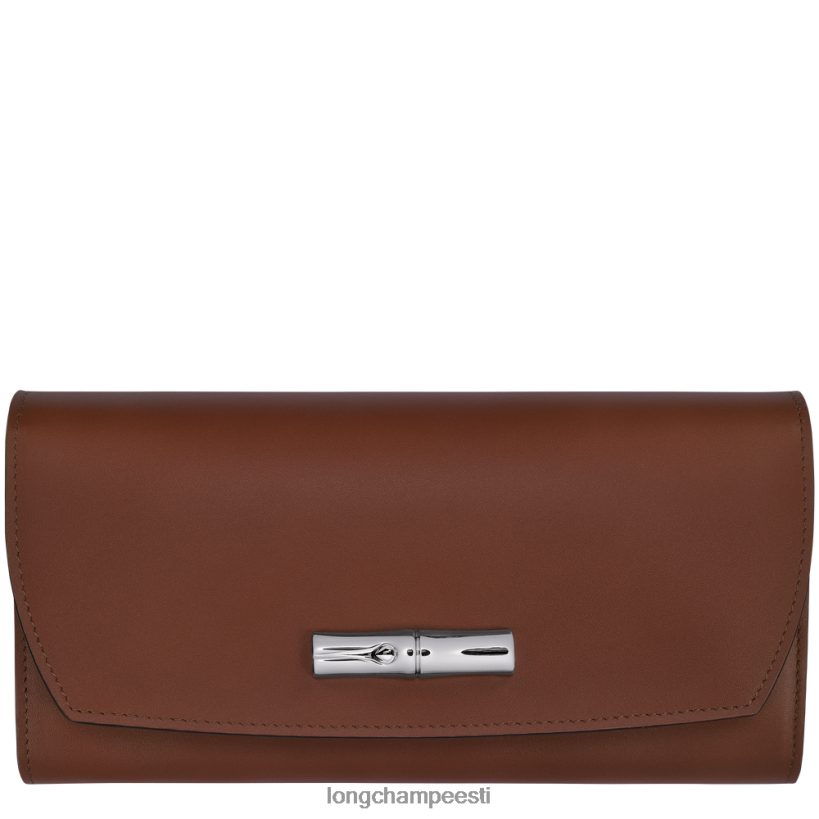 nahktooted eebenipuu PD2Z8Z565 roseau kontinentaalne rahakott naised Longchamp