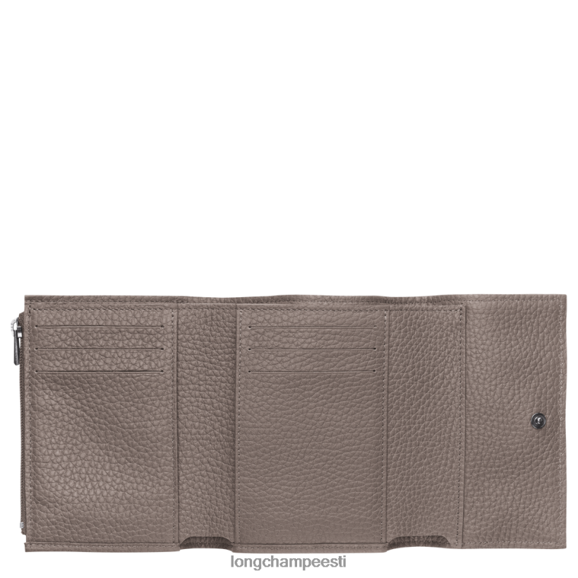 nahktooted hall PD2Z8Z570 roseau oluline kompaktne rahakott naised Longchamp