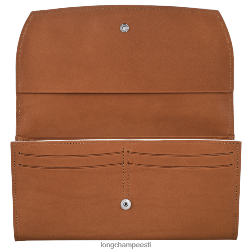 nahktooted konjak PD2Z8Z594 roseau kontinentaalne rahakott naised Longchamp