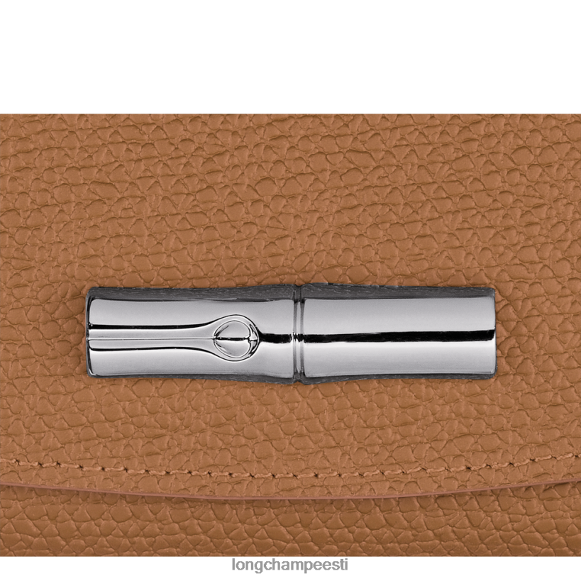 nahktooted loomulik PD2Z8Z576 roseau rahakott naised Longchamp