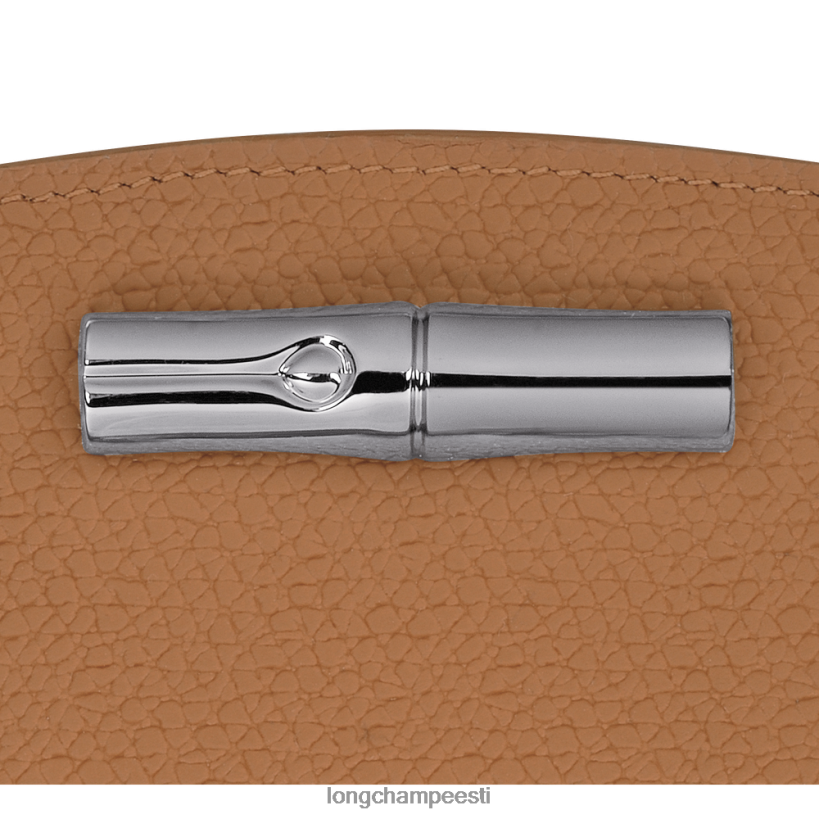 nahktooted loomulik PD2Z8Z582 roseau rahakott naised Longchamp