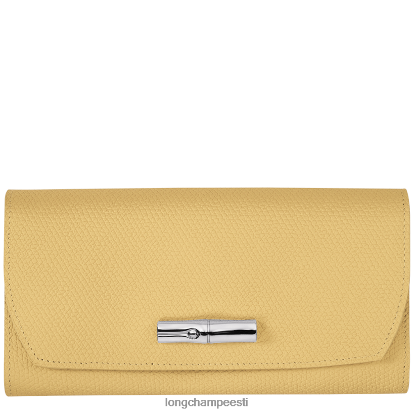 nahktooted mais PD2Z8Z589 roseau kontinentaalne rahakott naised Longchamp