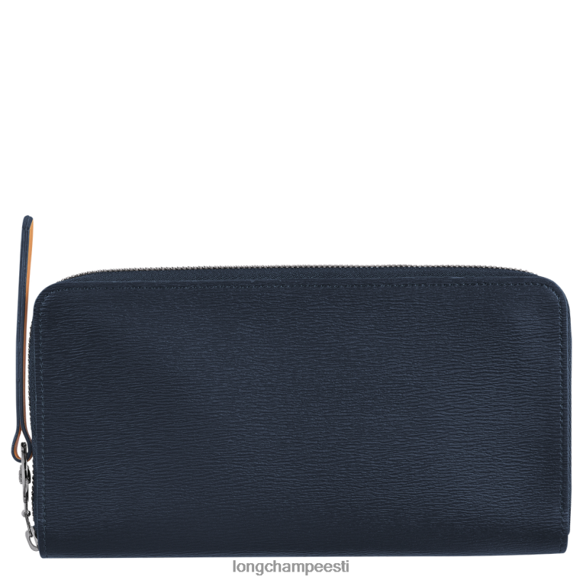 nahktooted merevägi PD2Z8Z552 le pliage linna rahakott ümber lukuga naised Longchamp