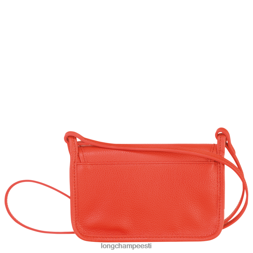 nahktooted oranž PD2Z8Z328 le foulonne rahakott ketis naised Longchamp