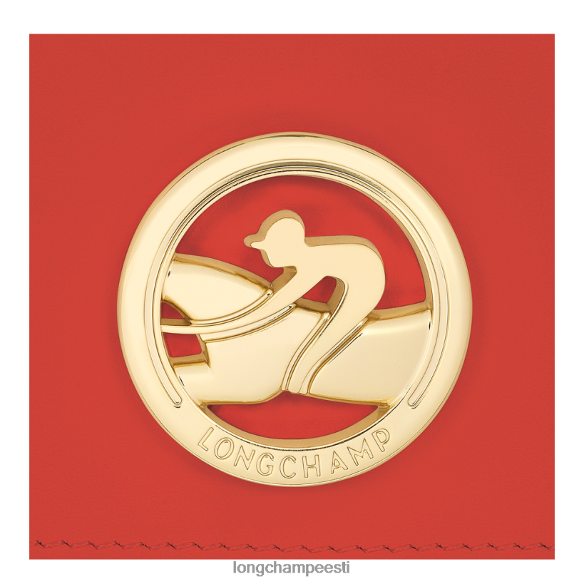 nahktooted oranž PD2Z8Z555 box-trat rahakott naised Longchamp