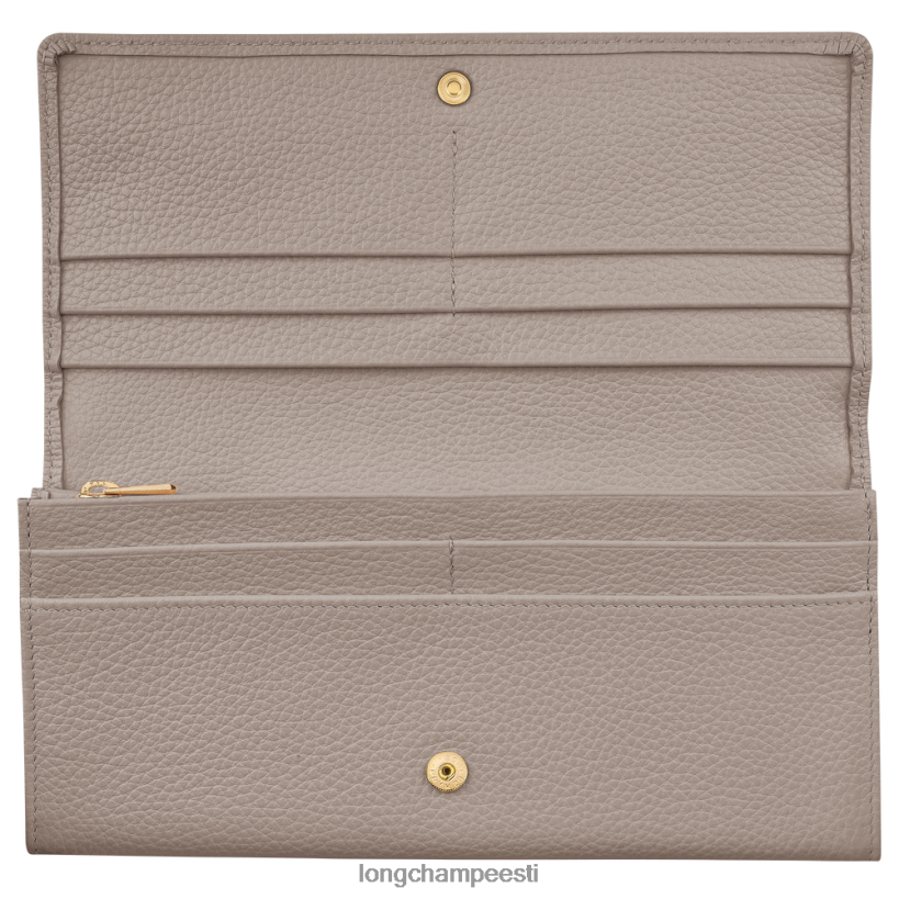 nahktooted turteltuvi PD2Z8Z606 le foulonne kontinentaalne rahakott naised Longchamp